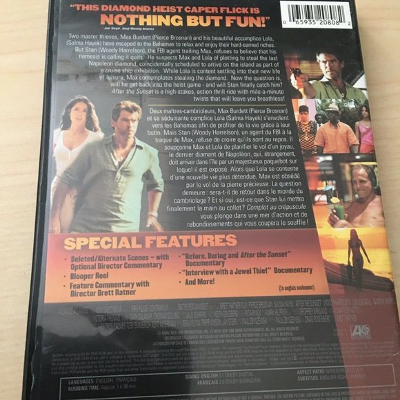 AFTER THE SUNSET - DVD MOVIE - Picture 2 of 2